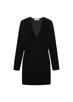 Платье Mango XTACH, черный