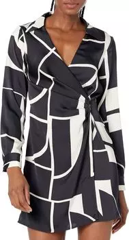 Платье MANGO Zelda Dress, черный