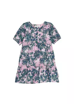 Платье Marc O'Polo KIDS GIRLS Blumen, цвет WASHED BLUE AOP