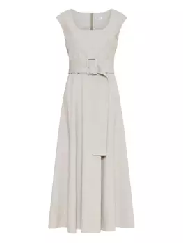 Платье Marella с квадратным вырезом, серый