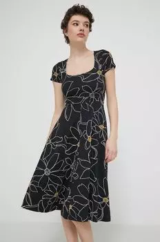 Платье Маргаритис Desigual, черный