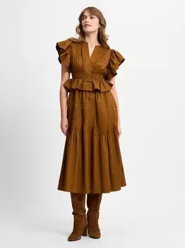 Платье Marie Lund, коричневый