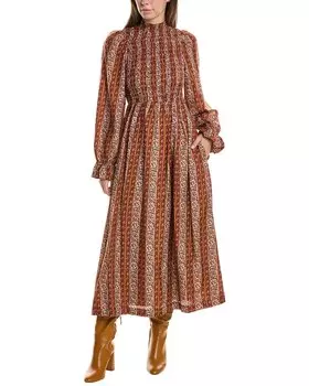 Платье Marie Oliver Freddie из смесового шелка