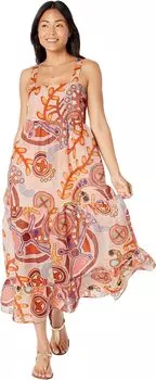 Платье Marie Oliver Petra Dress, цвет Coral Stipple