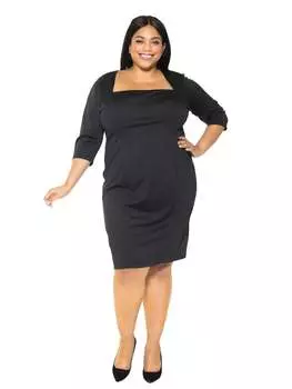 Платье Мэрилин - Большие размеры ALEXIA ADMOR, черный