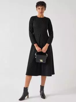 Платье марим в горошек L.K.Bennett, черный