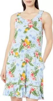 Платье Marina Beach Blooms Tommy Bahama, цвет Blue Muscari