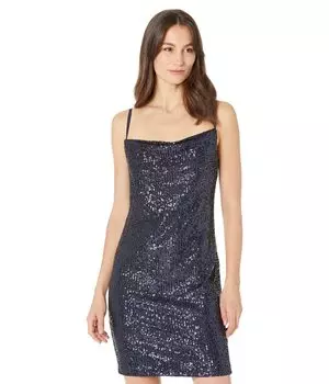 Платье MARINA, Spaghetti Strap Sequin