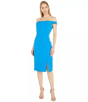 Платье MARINA, Stretch Crepe Off Shoulder