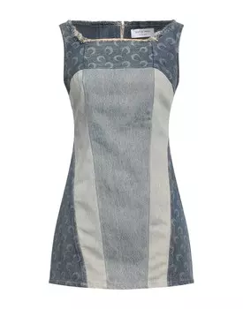 Платье Marine Serre, синий