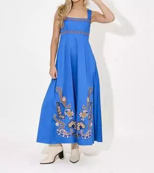 Платье Мария в дениме Alden Adair, цвет denim