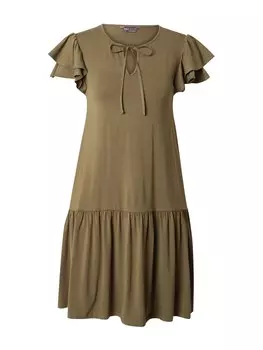Платье Marks & Spencer, хаки