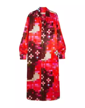 Платье Marni, оранжевый