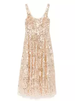 Платье Marquet Needle & Thread, нейтральный