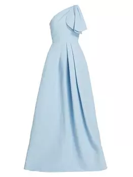 Платье Martina на одно плечо из фая Sachin & Babi