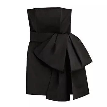 Платье Massimo Dutti Studio, черный