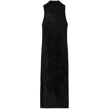 Платье Massimo Faux Fur, черный