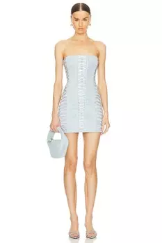 Платье мэтти Nakedvice, голубой