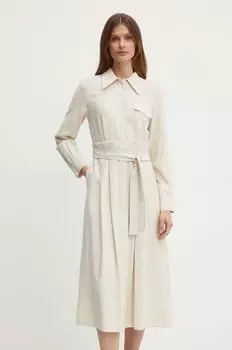 Платье Max&Co., бежевый