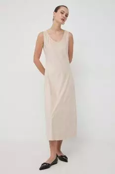 Платье Макс Мара для отдыха Max Mara Leisure, бежевый
