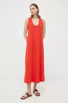 Платье Макс Мара для отдыха Max Mara Leisure, оранжевый