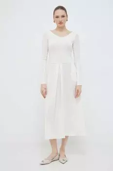Платье Max Mara Leisure, белый