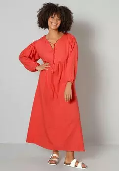 Платье макси A-LIJN Angel of Style, цвет koraal