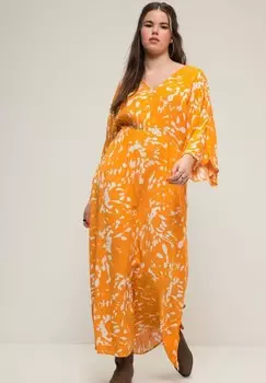 Платье макси A-LINE BATIKPRINT KIMONORMEL Studio Untold, оранжевый