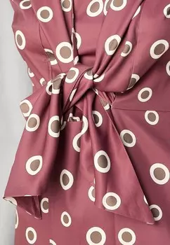 Платье макси ADETOLA DRESS Heathe, Бордо