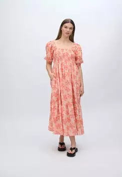 Платье макси ALEAH Moves, розовый