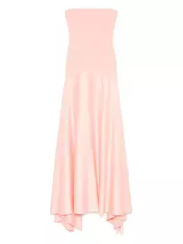 Платье макси Alessandra Solace London, нейтральный