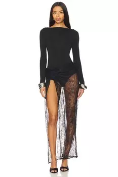 Платье макси аллегре Lovers And Friends, черный