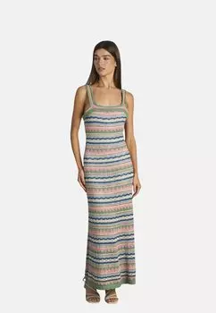 Платье макси Alma en Pena, зеленый