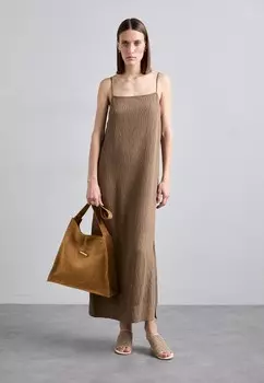 Платье макси ALMEENA By Malene Birger, светло-голубой