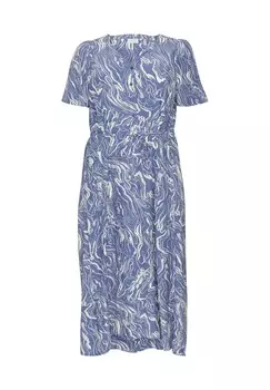 Платье макси ALONA Kaffe Curve, синий