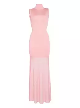 Платье макси Amine SER.O.YA, розовый