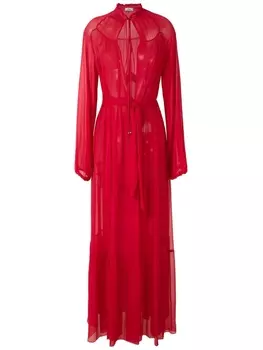 Платье макси Amir Slama, красный