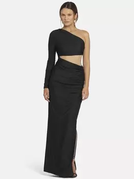 Платье макси амови Nicowa, черный