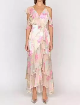 Платье макси Anabelle в цвете «Waterlily Pink» CHRISTY LYNN