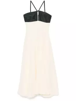 Платье макси Angie Raquel Diniz, нейтральный