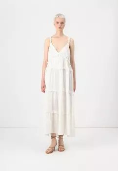 Платье макси ANINA ANKLE DRESS YAS, белый