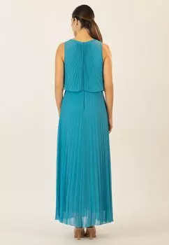 Платье макси Apart, бирюзовый