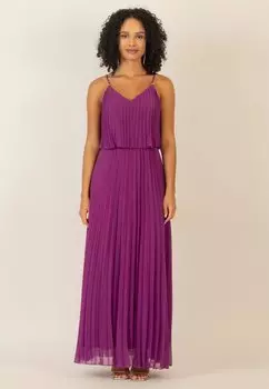 Платье макси Apart, фиолетовый