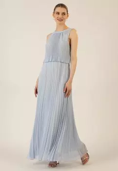 Платье макси Apart, светло-голубой