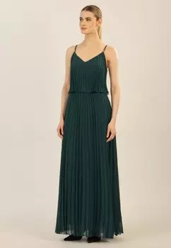 Платье макси Apart, зеленый