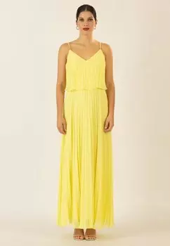 Платье макси Apart, желтый