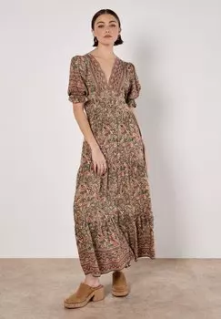 Платье макси Apricot, хаки