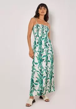 Платье макси Apricot, зеленый