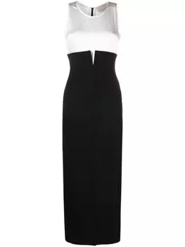 Платье макси Aria в двух тонах V:PM ATELIER, черный