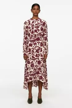 Платье макси Arket, белый